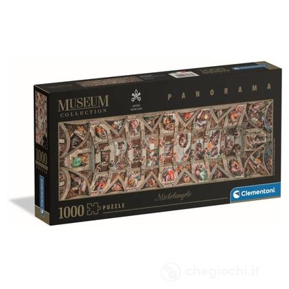 Puzzle 1000 pz Panorama - Michelangelo: soffitto Cappella Sistina (37083)