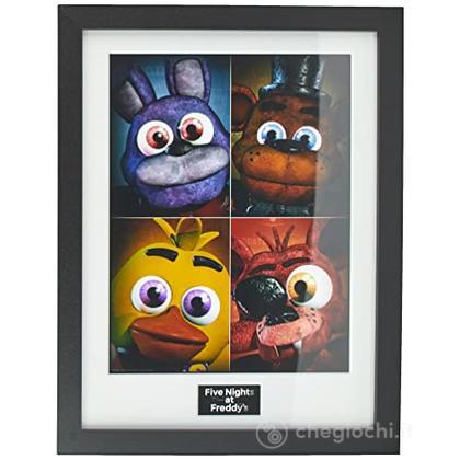 Five Night At Freddy's - Quad Framed Print 30x40 Cm / Stampa In Cornice