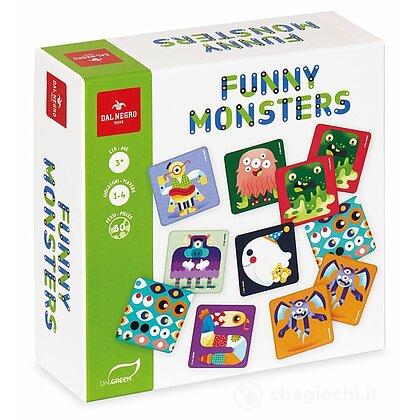 Funny Monsters gioco di carte memory (054087)