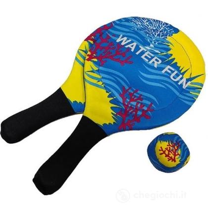 Racchettoni morbidi in Neoprene Jet con pallina Cm 38