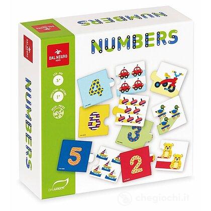 Numbers gioco di carte ad incastro (054090)