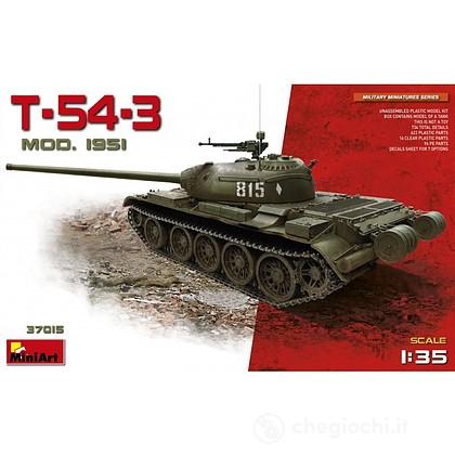 Carro armato T-54-3 Soviet Medium Tank. Mod 1951 1/35 (MA37015)