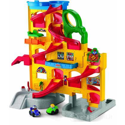 Super Pista Dei Little People (T5095) - Piste Da Corsa E Playset ...