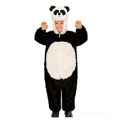 Panda In Peluche Soft (Costume Con Cappuccio E Maschera) (113 Cm / 3-5 Years)