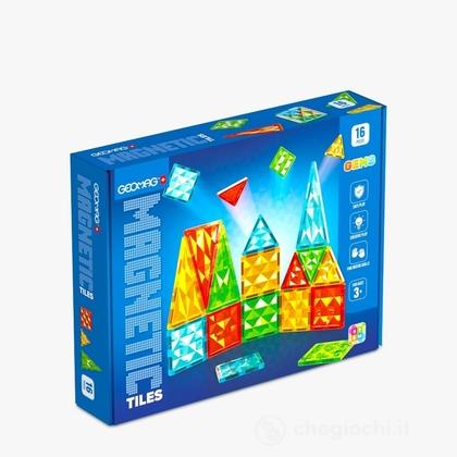 Geomag Magnetic Tiles Gems 16 pz (4100)