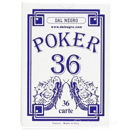 Carte Da Gioco Poker 36 Blu