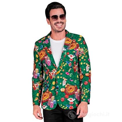 Giacca Casino Party Fashion (giacca) M -  Adulto Uomo - Showtime,  Showgirls e Showmen, Anni '80, Party Fashion, Anni '90