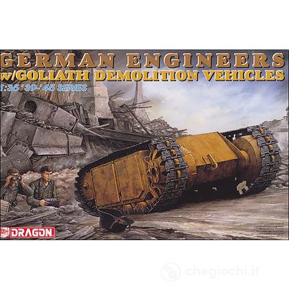 Carro Armato GERMAN ENGINEERS W/GOLIATH 1/35 (DR6103)