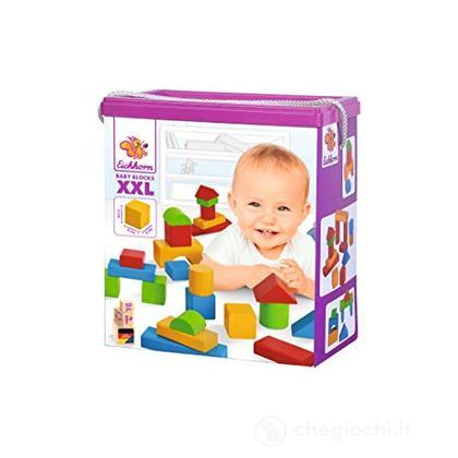 Cubi Costruzione Baby Colorati 50 Pz