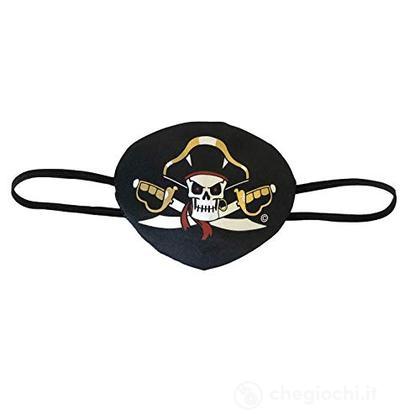 Benda Per Occhi Pirata Capitano Cross - Carnevale - Visiodan - Giocattoli