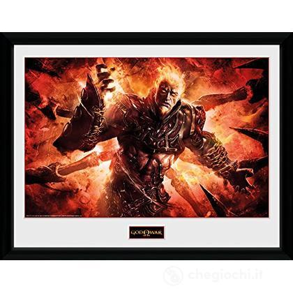 God Of War: Ares (Stampa In Cornice 30x40 Cm)