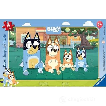 Bluey  - Puzzle Incorniciati 15 pezzi (12004109)