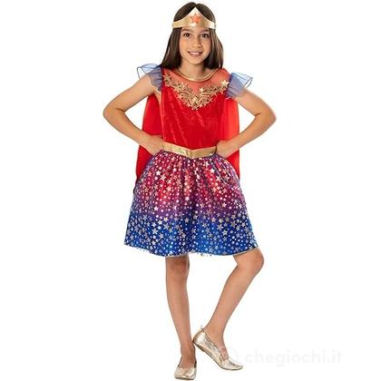 Costume Wonder Woman Deluxe 7-8 anni (301227-L)