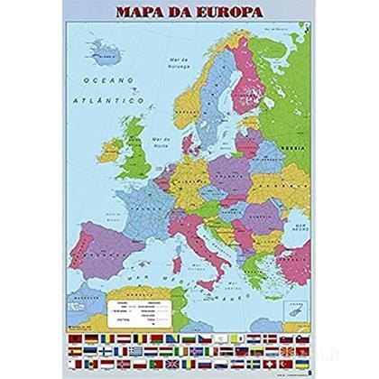 Mapa Europa Pt Politico Maxi Poster 61x91