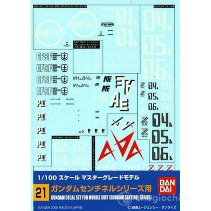Gundam Decal 21 Mg Multi Sentinnel
