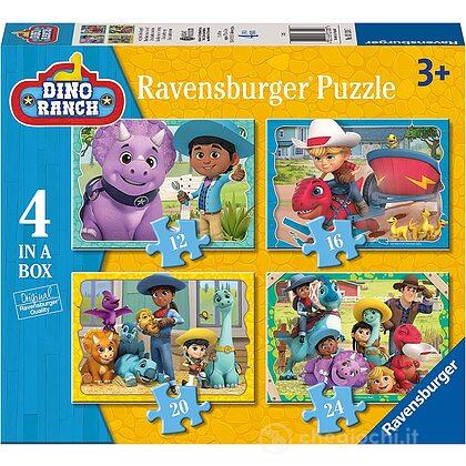 Dino Ranch Puzzle 4 in a box (3120)