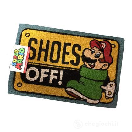 Nintendo: Super Mario - Shoes Off -Door Mat- (Zerbino)