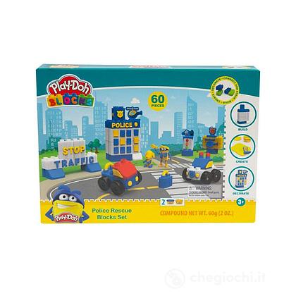 Playdoh Bloks - Stazione Polizia 60 Pz. (Pld00000)