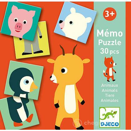 Memo Animo-puzzle - Educational games (DJ08126)