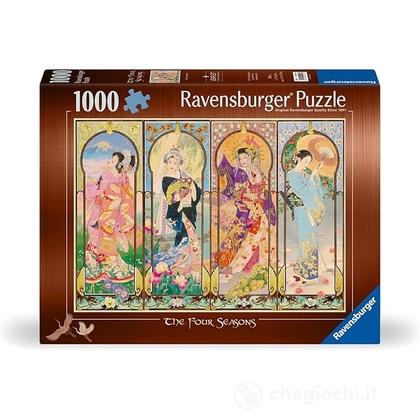 Le quattro stagioni - Puzzle 1000 pezzi - Illustrati (12000127)