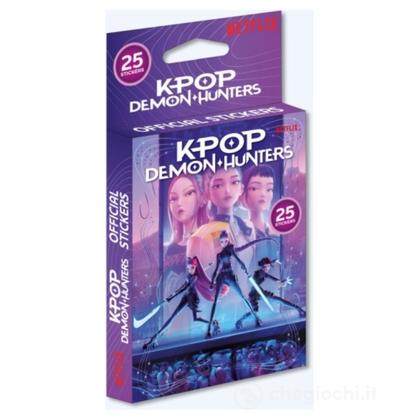 Blister 5 Bustine Stickers K-Pop Demon Hunters