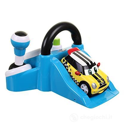 GO MINI STUNT LAUNCHER BLU (1 veicolo incluso)