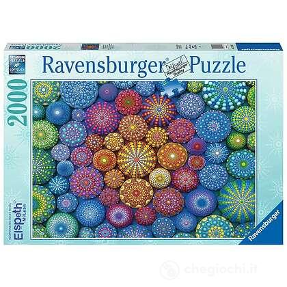 Arcobaleni Mandala - Puzzle 2000 pezzi (17134)