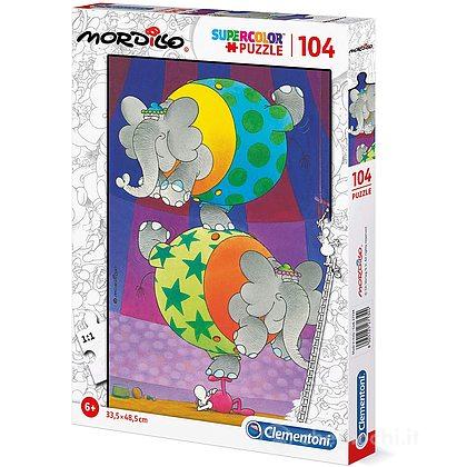 Mordillo Supercolor Puzzle, 104 Pezzi (27134)