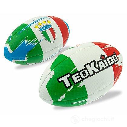 Pallone rugby Italia misura 5 (colori assortiti)