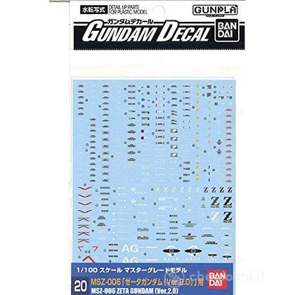 Gundam Decal 20 Mg Gundam Z 2.0
