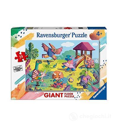 Dinosauri al parco giochi Puzzle 24 giant Pavimento (3147)