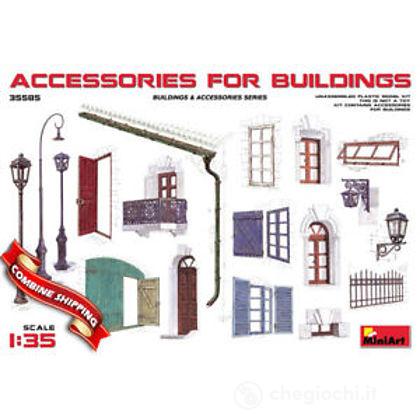 Accessori per edifici Accessories For Buildings 1/35 (MA35585)
