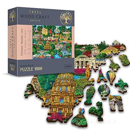 Puzzle 1000 - France - Famous Places