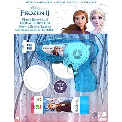 Pistola Bolle Con Luci Media - Frozen 2 - Blister 1 Pz 60 Ml