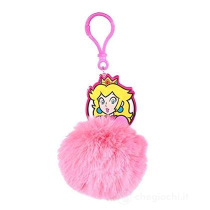 Nintendo: Super Mario - Princess Peach Pom Pom Keychain Portachiavi