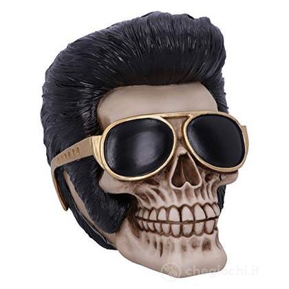 The King Of Rock Skull Ornament 17cm