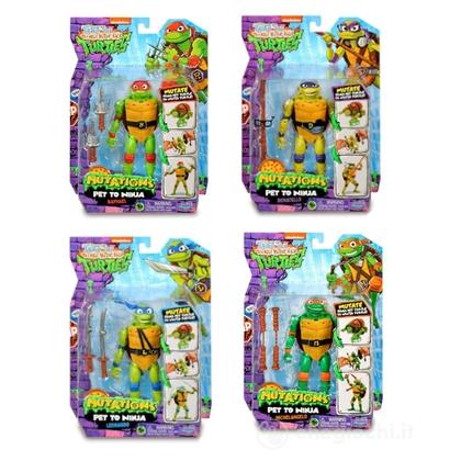 Turtles Assortimento Personaggi Dlx Trasformabili (TU838000)