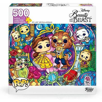 Disney - Pop Funko Puzzle - Beauty And The Beast (500pz)