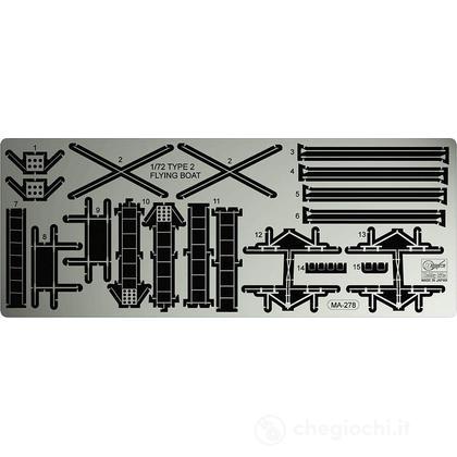 1/72 Kawanishi H8k2 Type 2, Photoatzteile  (Hasqg67) (HA72167)