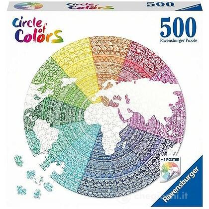 Mandala - Puzzle 500 pezzi Round (17168)