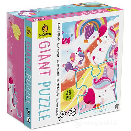 Magic unicorn. Giant puzzle (81776)