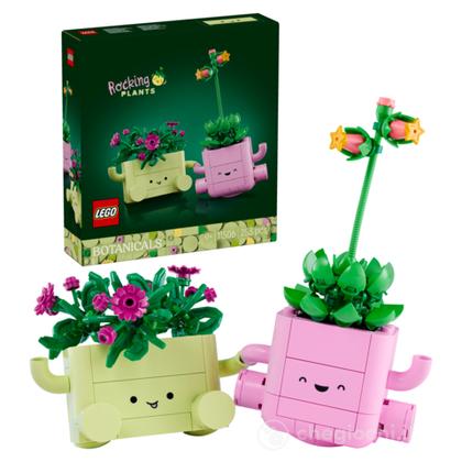 LEGO Botanicals 11506 Piante Dondolanti, Set con 2 Piante Finte e 2 Vasi - Decorazione da Camera da Letto, Regalo Bambine 9+