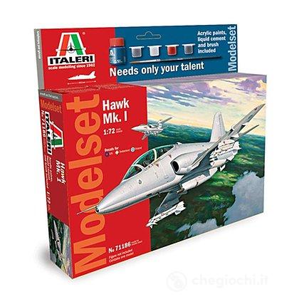 Aereo Hawk Mk.1 (Kit, colori, colla, pennello)