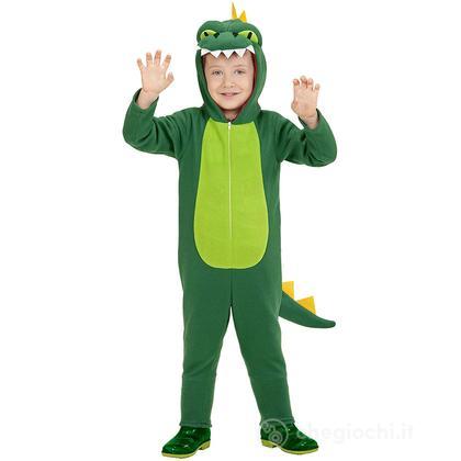 Costume Drago con cappuccio 104 cm