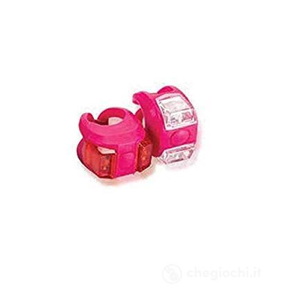 Fanali Nf Nlight Ant Fuxia Silicone 2 Led 3 Funz (NFI9F086)