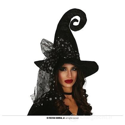 Cappello Grigio Strega Con Pois (13193)
