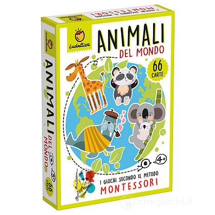 Animali del mondo. Carte Montessori. Giochi di carte (81998)