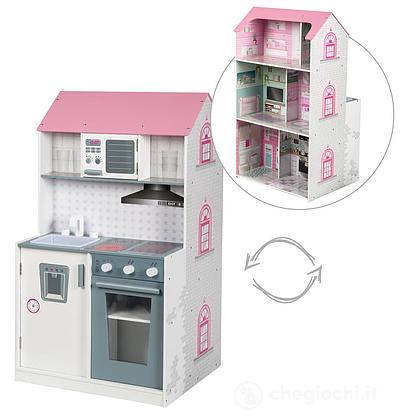 Casa delle Bambole e Cucina 2 in 1 (6964)