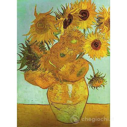 Van Gogh: Vaso con girasoli