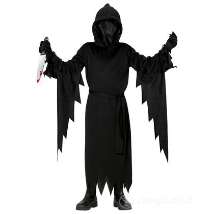 Costume Reaper (Tunica Con Cappuccio Maschera Senza Volto, Cintura) (164 cm / 14-16 Years) (52209)